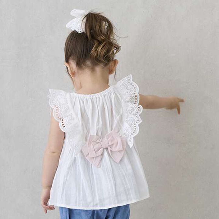 [Disney] Minnie Frill Tunic,Lavender, medium image number 2