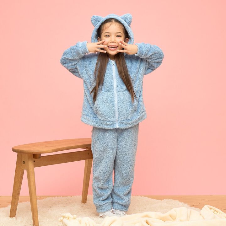 Bunny & Cat Hoodie & Pants Set,Lavender, medium image number 21