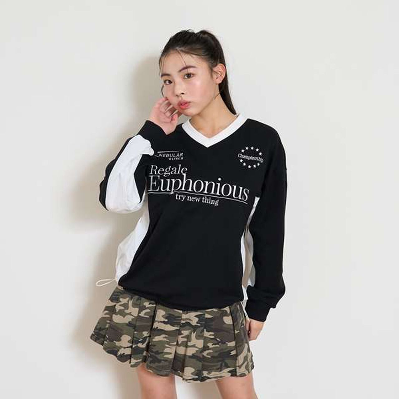 [LTXC] Gaming Pullover,Off white, large image number 10