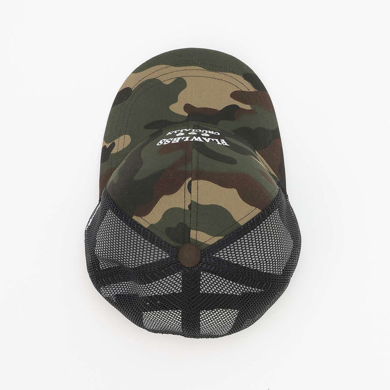 Girly College Logo Mesh Cap,Khaki, large image number 5
