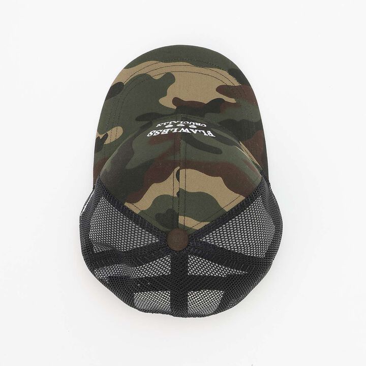 Girly College Logo Mesh Cap,Khaki, medium image number 5