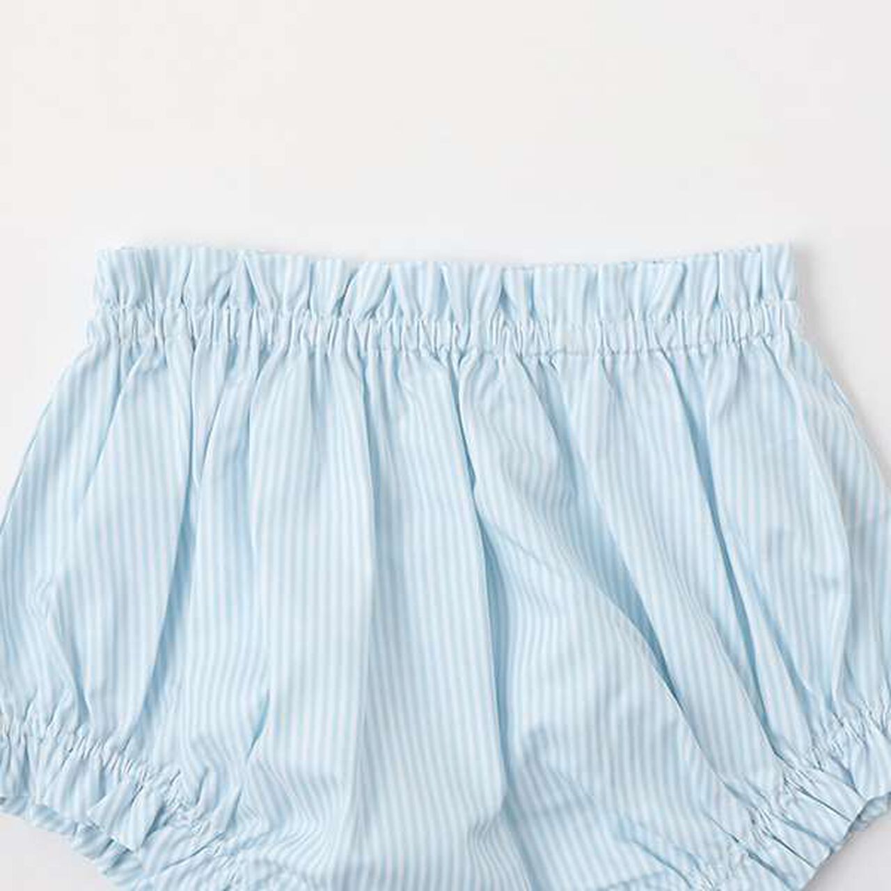 Rabbit Embroidery Docking Dress & Bloomers Set,Light blue, large image number 8