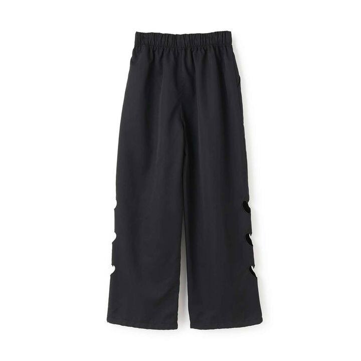 Cut-Out Motif Pants,Black, medium image number 8