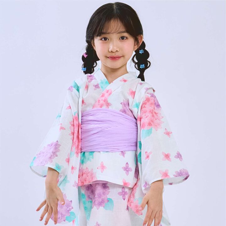 [Yukata] One-Piece Yukata Dress,Pearl white, medium image number 1