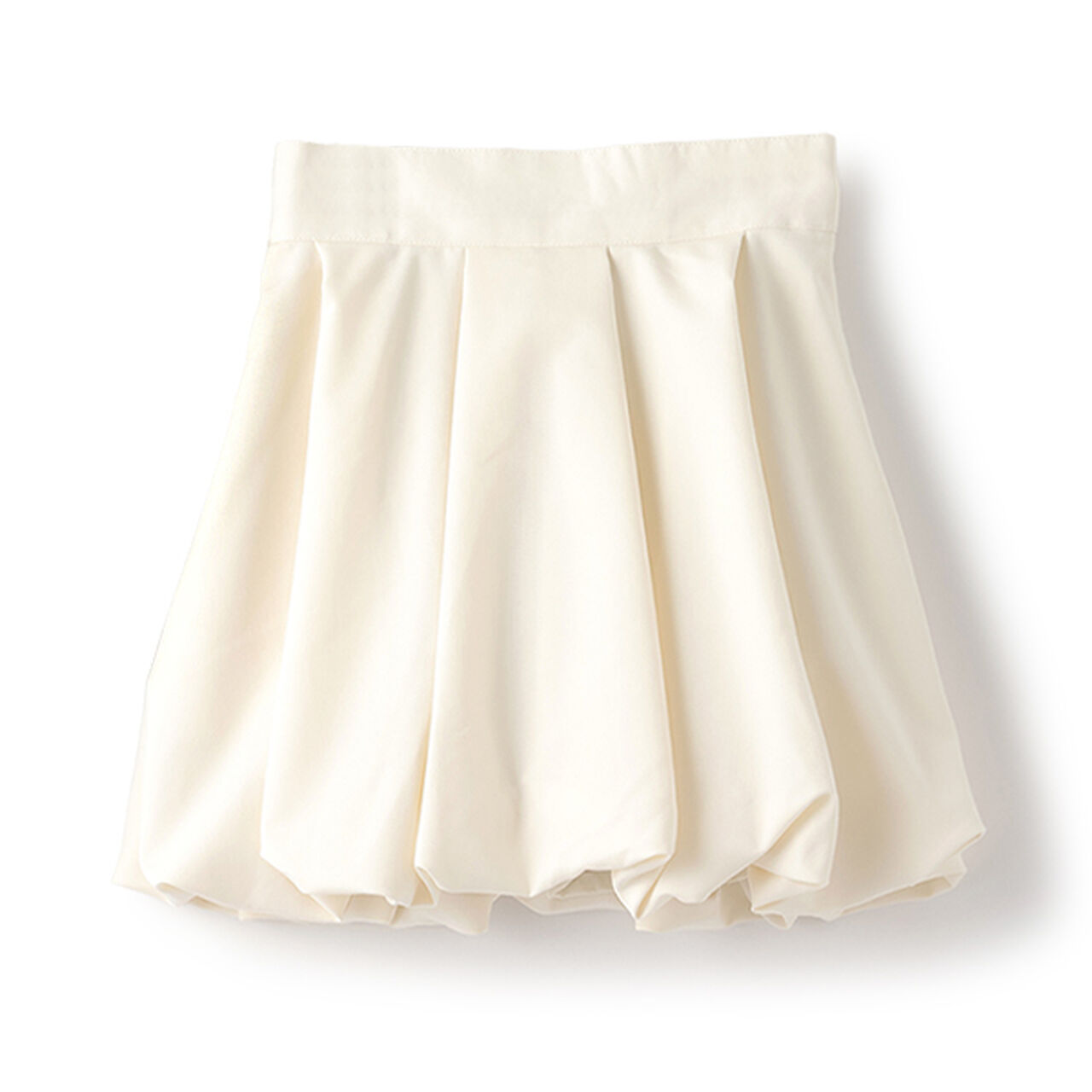 Balloon Tuck Skirt with Shorts,Gray, large image number 10