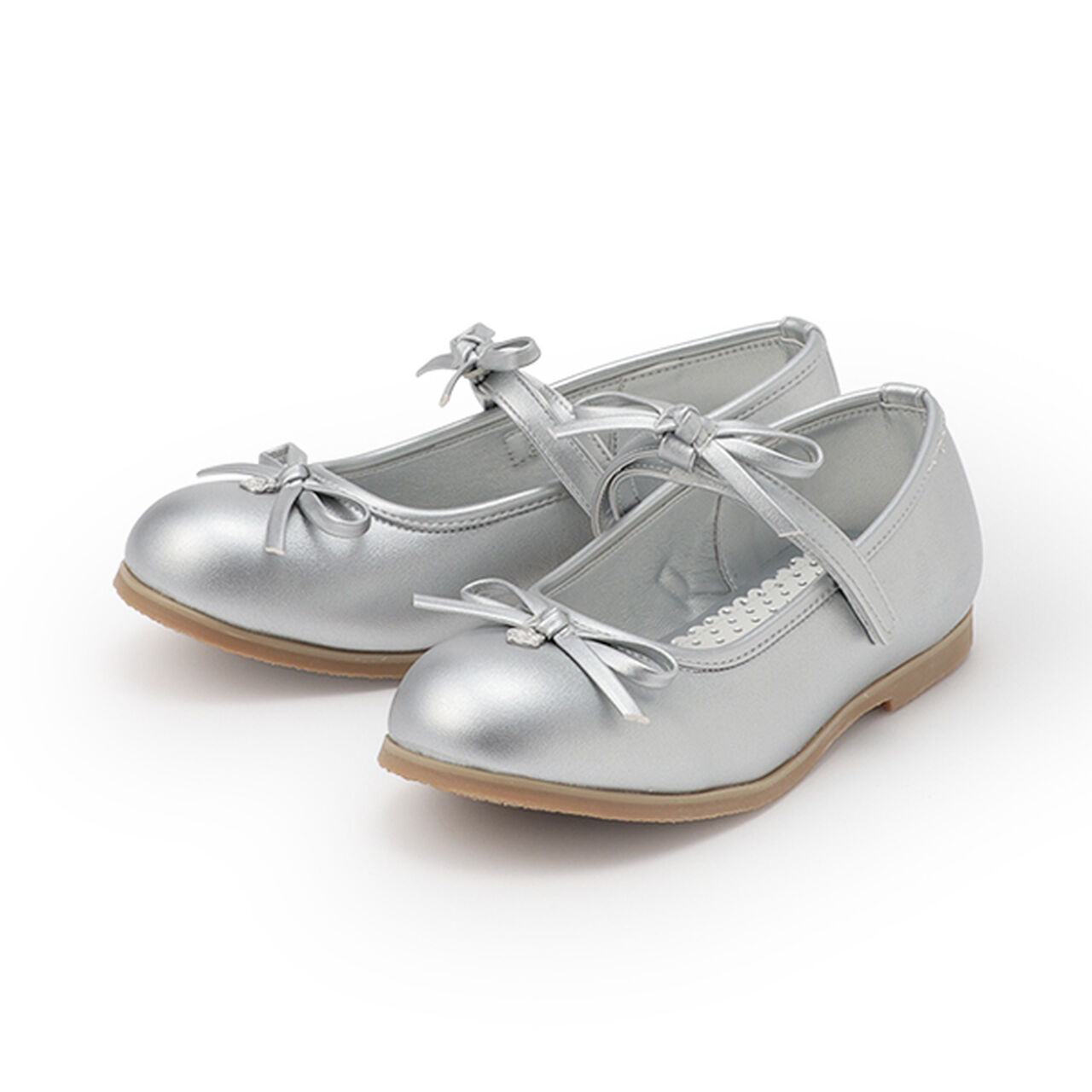 Ribbon Ballet Shoes,Off white, large image number 14