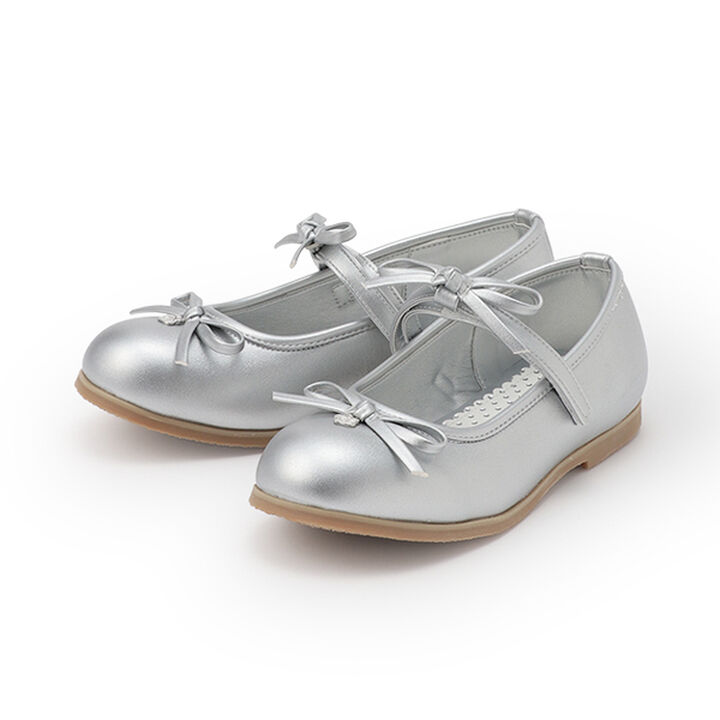 Ribbon Ballet Shoes,Off white, medium image number 14