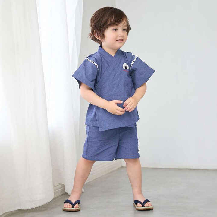 Boys Assorted Jinbei,Blue, medium image number 0