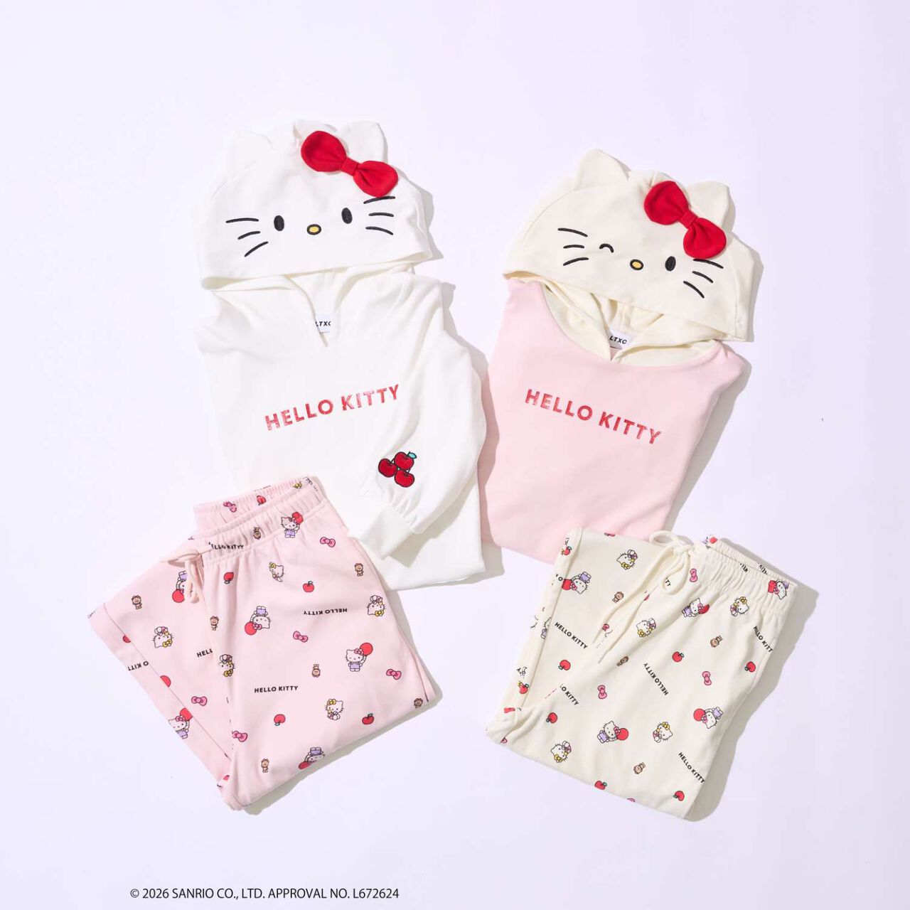 [Sanrio Characters/Hello Kitty] [LTXC] Room Wear,Off white, large image number 11