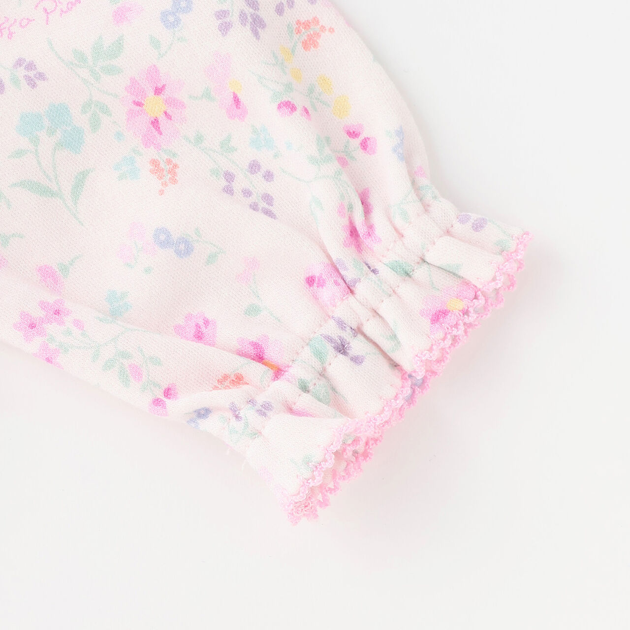 Flower Pattern 2 Way All & Bib Set [Box Included],Light pink, large image number 7