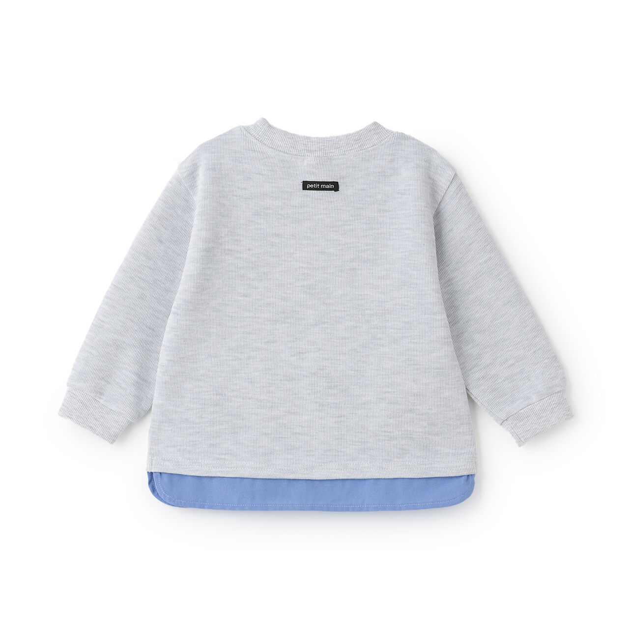 Drive Appliqu&eacute; Double-Face Long-Sleeve T-Shirt,Smoke white, large image number 1