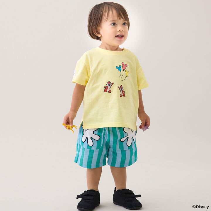 [Disney] All-Over Pattern Half Pants,Turquoise, medium image number 0