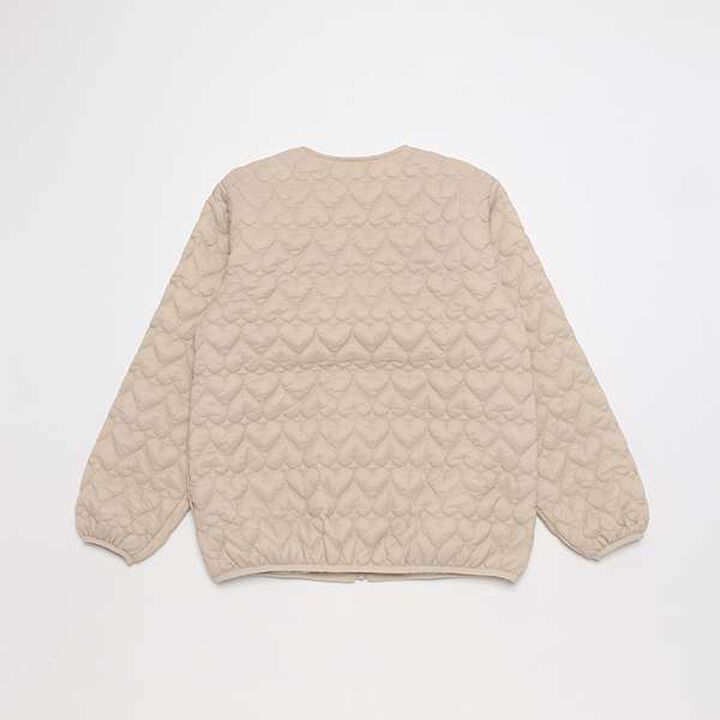 [Link] Assorted Quilted Jacket,Light beige, medium image number 1