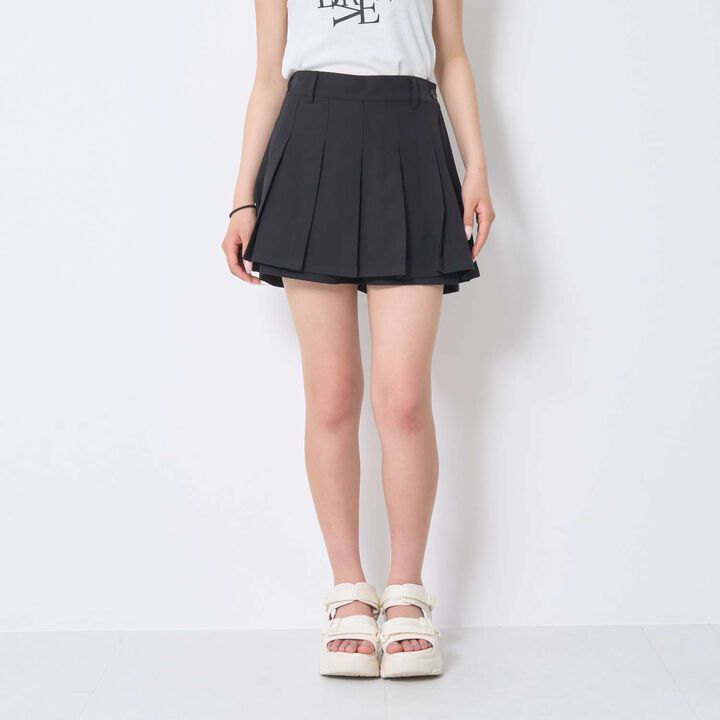 [LTXC/Easy Care] Stylish Micro Mini Skirt-Shorts,Beige, medium image number 3