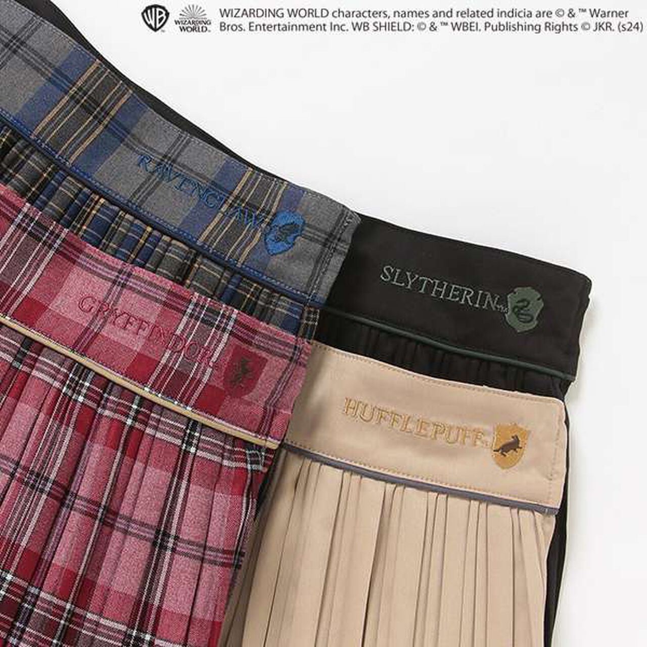 [Harry Potter] Pleated Skirt-Pants,Red, large image number 10