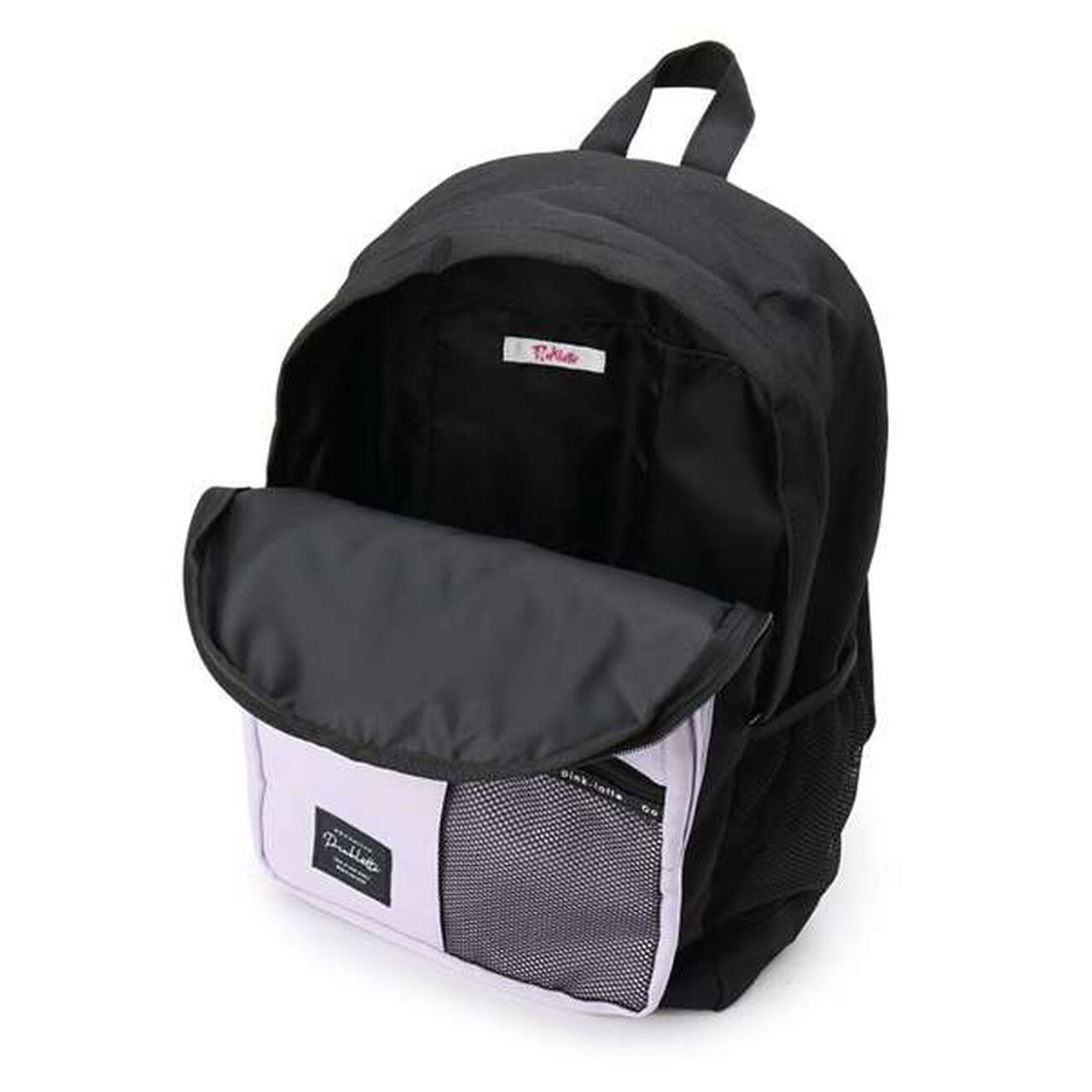 [Approx. 23L] Bi-Color Mesh Backpack,White, large image number 14