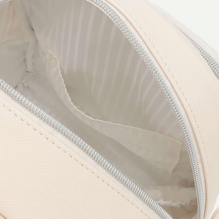 Bunny Ear Lace-up Faux Leather Backpack,Ivory, medium image number 12