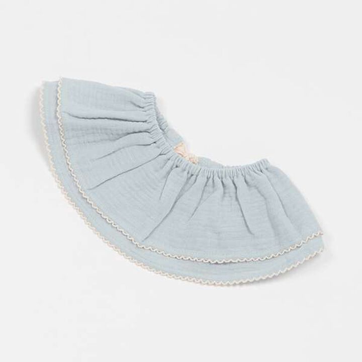 Frill Collar Bib with Pikomi Shin,Navy, medium image number 2