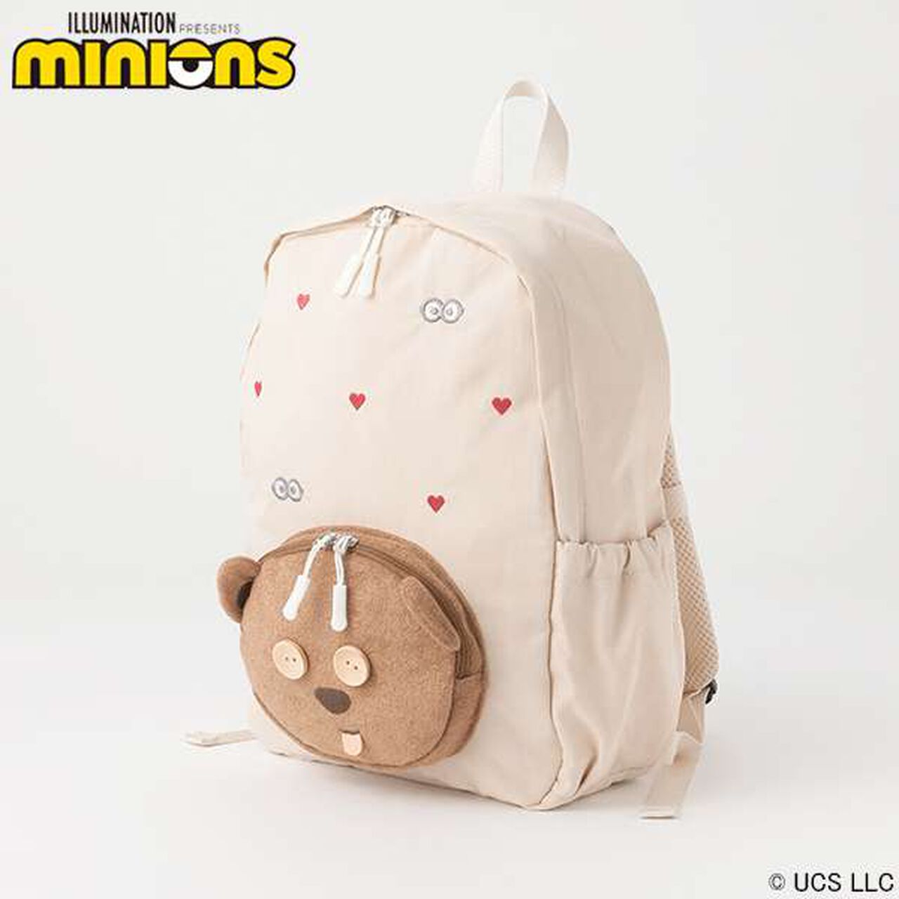 Minion Face Pocket Backpack,Navy, large image number 5