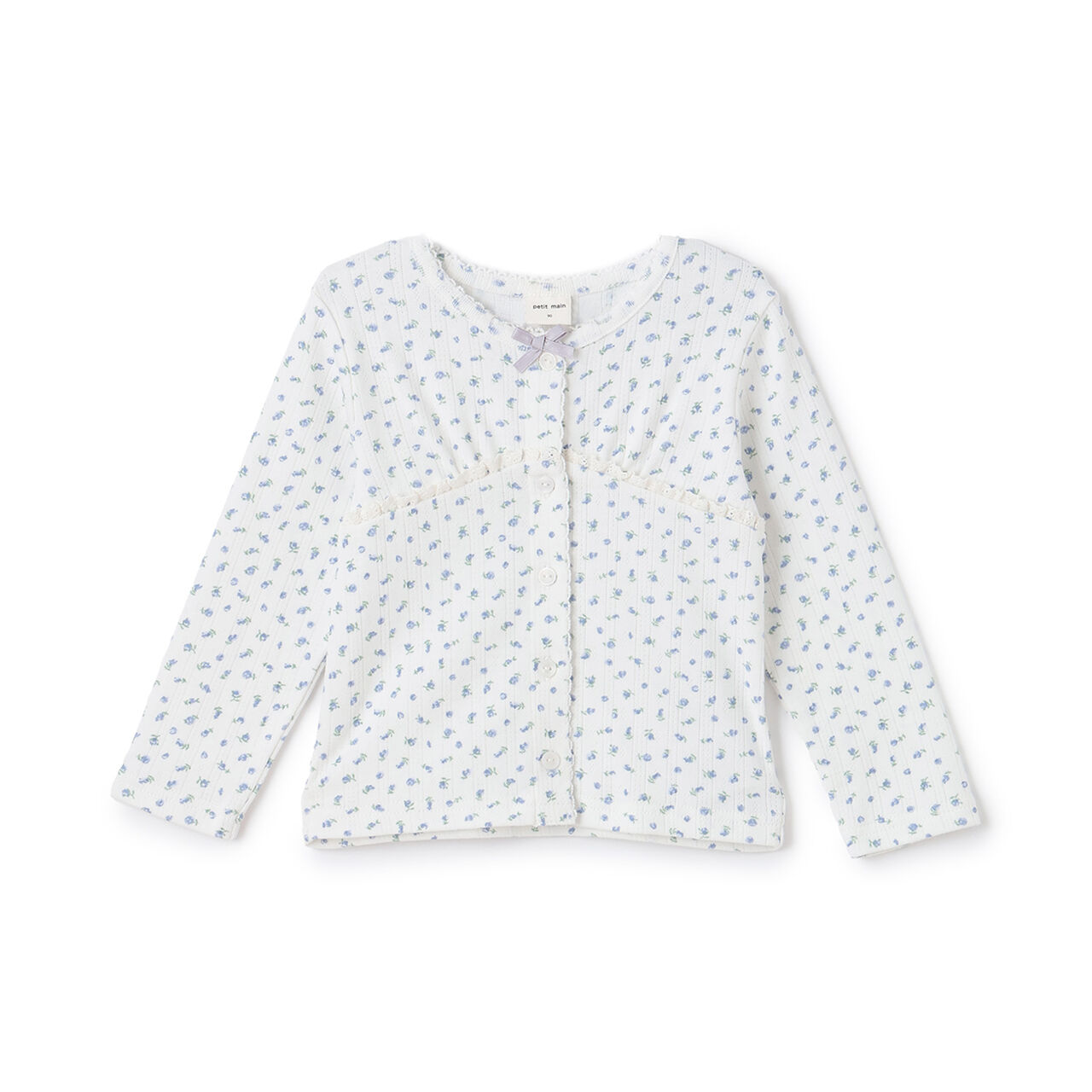 Link UV Needle-Punched Cut Cardigan,Multi color, large image number 16