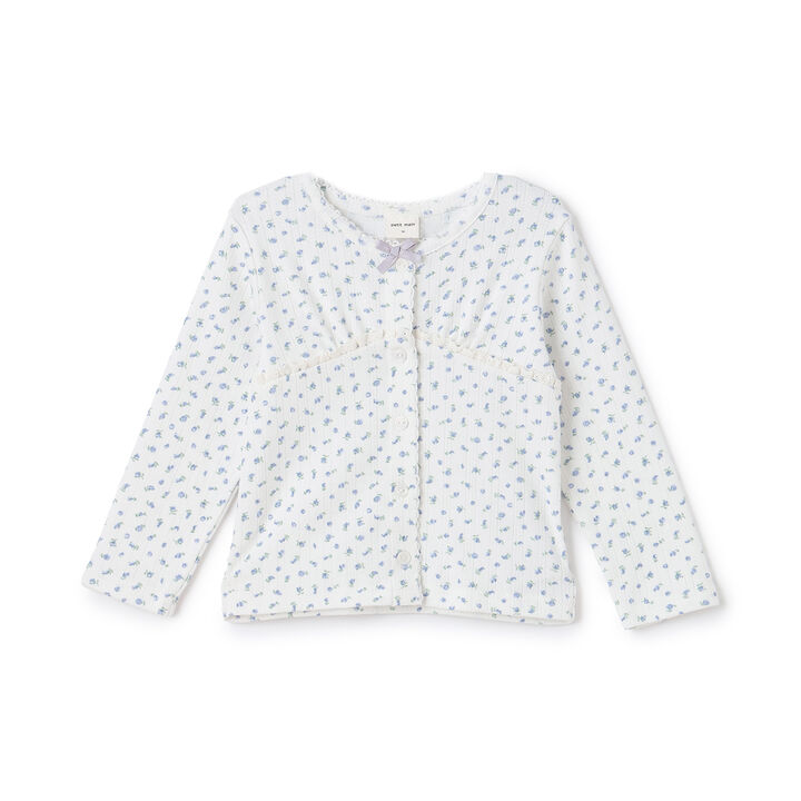 Link UV Needle-Punched Cut Cardigan,Multi color, medium image number 16