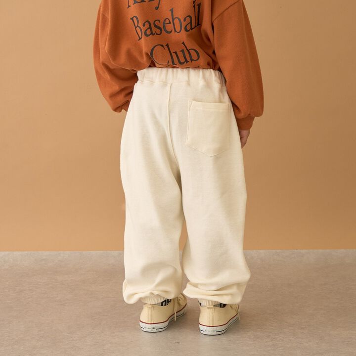 Tomo Pants Wool Lined Easy Pants,Ivory, medium image number 19