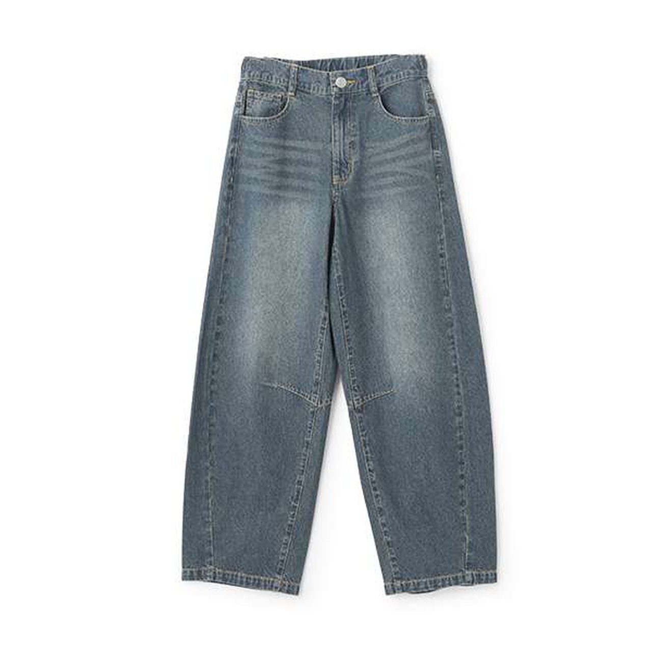 [LTXC] Cool Touch Barrel Leg Light Denim,Blue, large image number 16