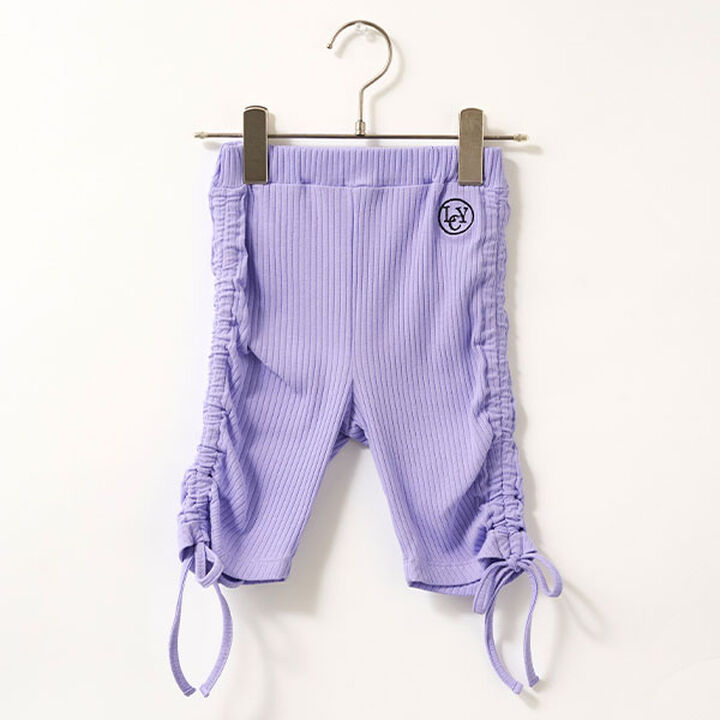 5-Length Shirred Leggings,Moderate pink, medium image number 17