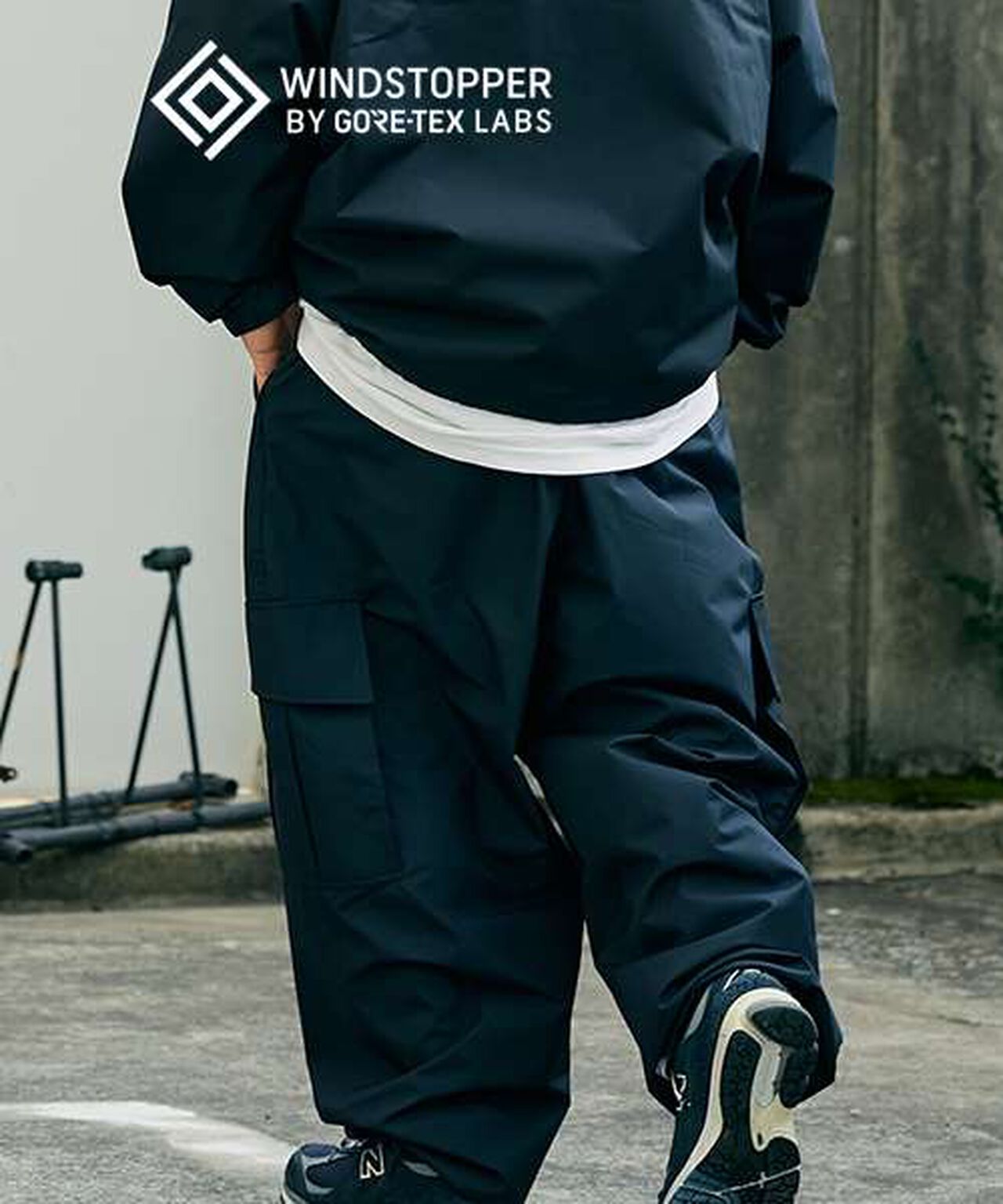 [Adult] [Phenix Exclusive] [GORE-TEX] Wide Cargo Pants,Navy, large image number 22