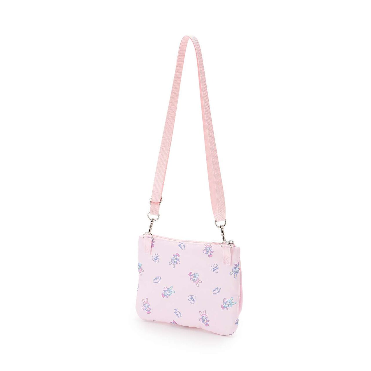 Berrie-chan Pattern Sacoche Bag [School-Friendly],Pink, large image number 1