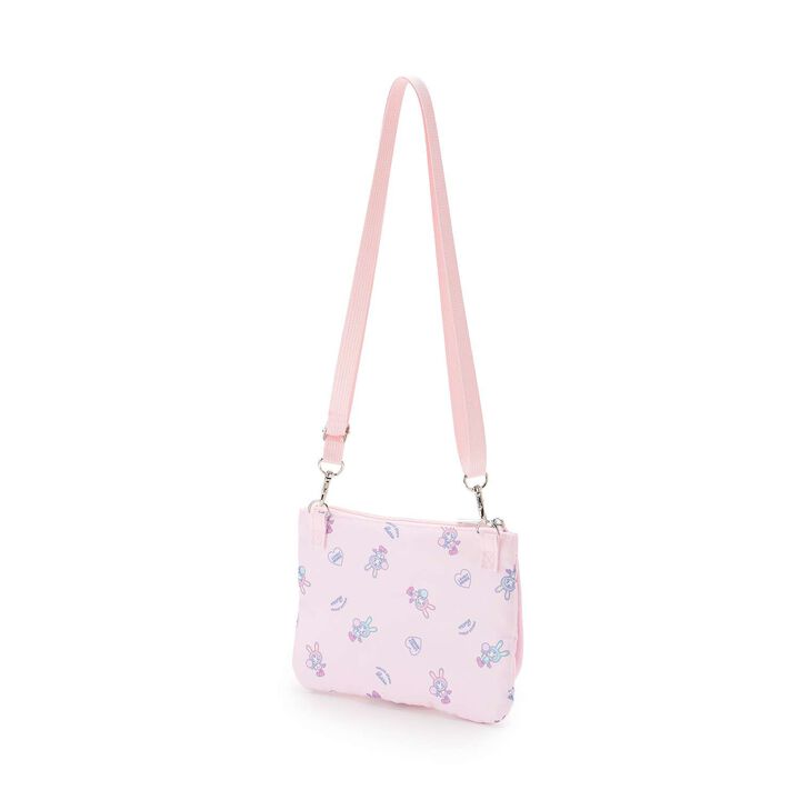 Berrie-chan Pattern Sacoche Bag [School-Friendly],Pink, medium image number 1