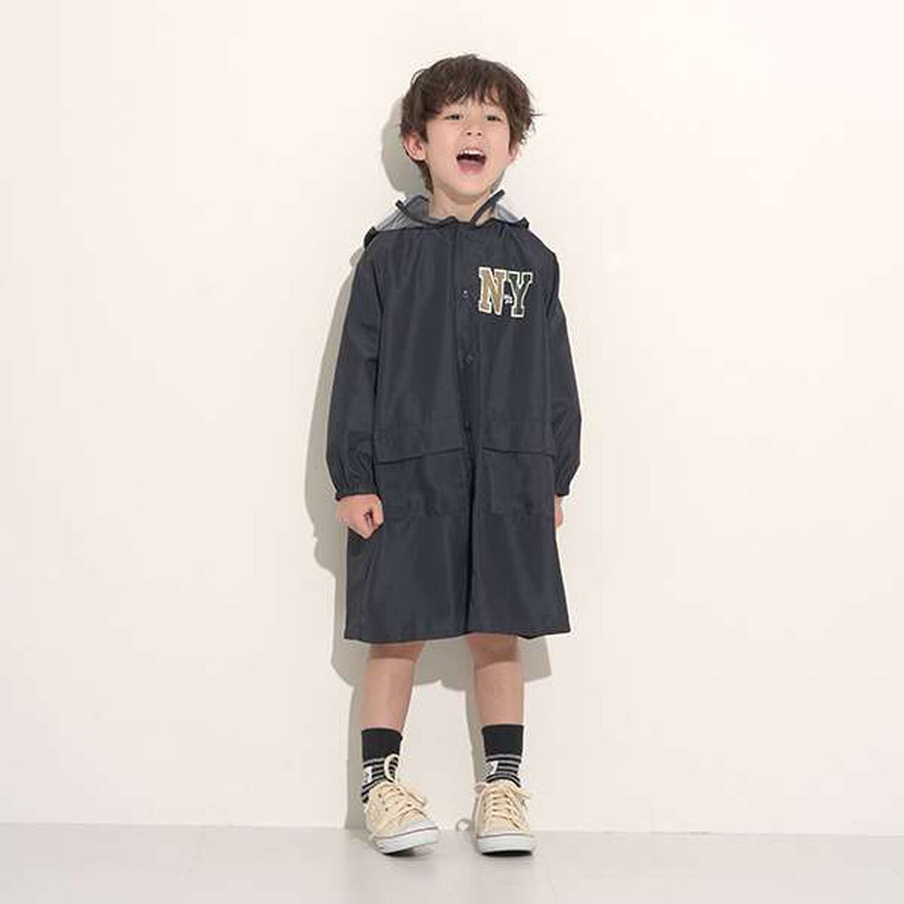 Assorted Raincoat with Storage Bag,Navy, large image number 2