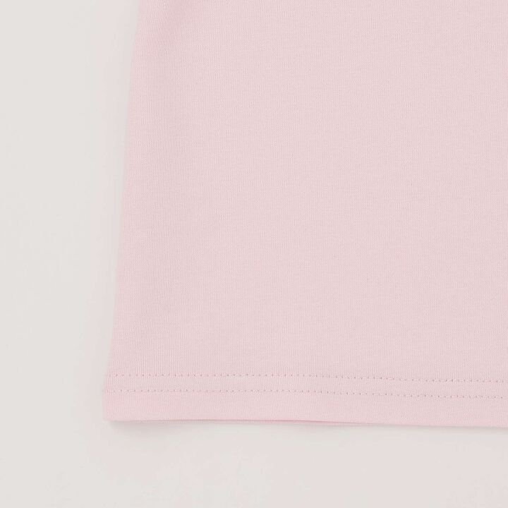 [Cool Touch] Lame Clear Patch Short-Sleeve Ribbon T-Shirt,Black, medium image number 18