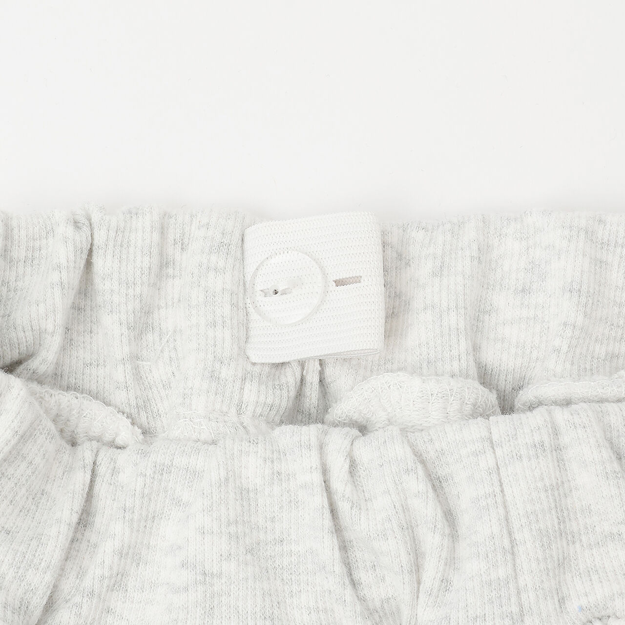 Sweatshirt Cargo Half Pants,Smoke white, large image number 3