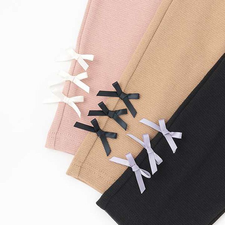 Tomo Pants Back Frill Hem Ribbon Pants,Light gray, medium image number 10