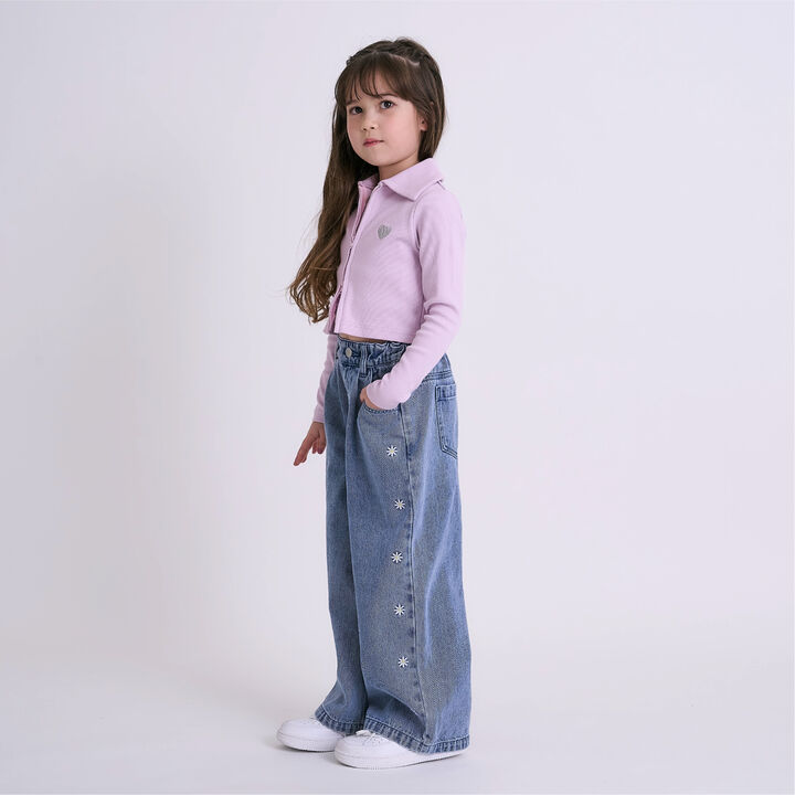 Graphic Assorted Denim Pants,Sax blue, medium image number 11