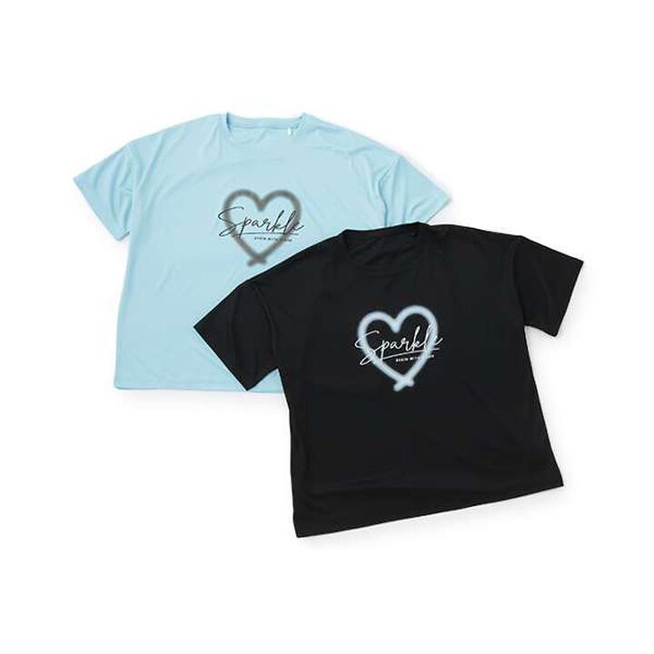 [SWIM] Spray Print Rash T-Shirt,Black, medium image number 2