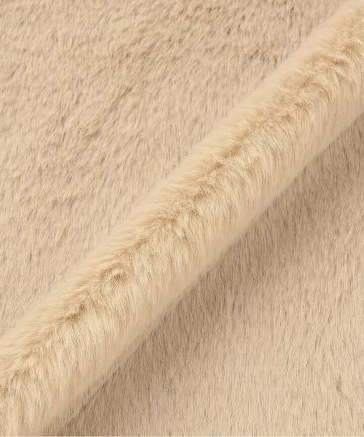 Short Fur Coat [Korean Fashion],Beige, medium image number 10