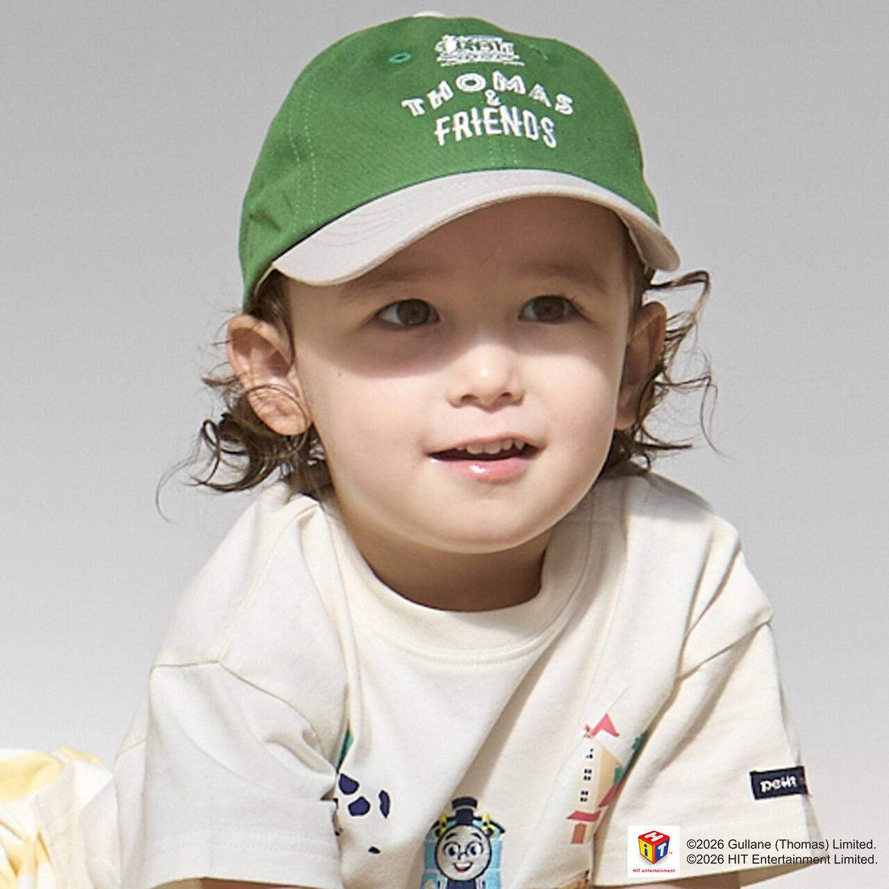 [Thomas the Tank Engine] Embroidered Cap,Green, large image number 0