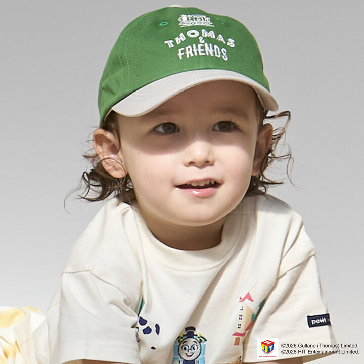 [Thomas the Tank Engine] Embroidered Cap,Green, medium image number 0