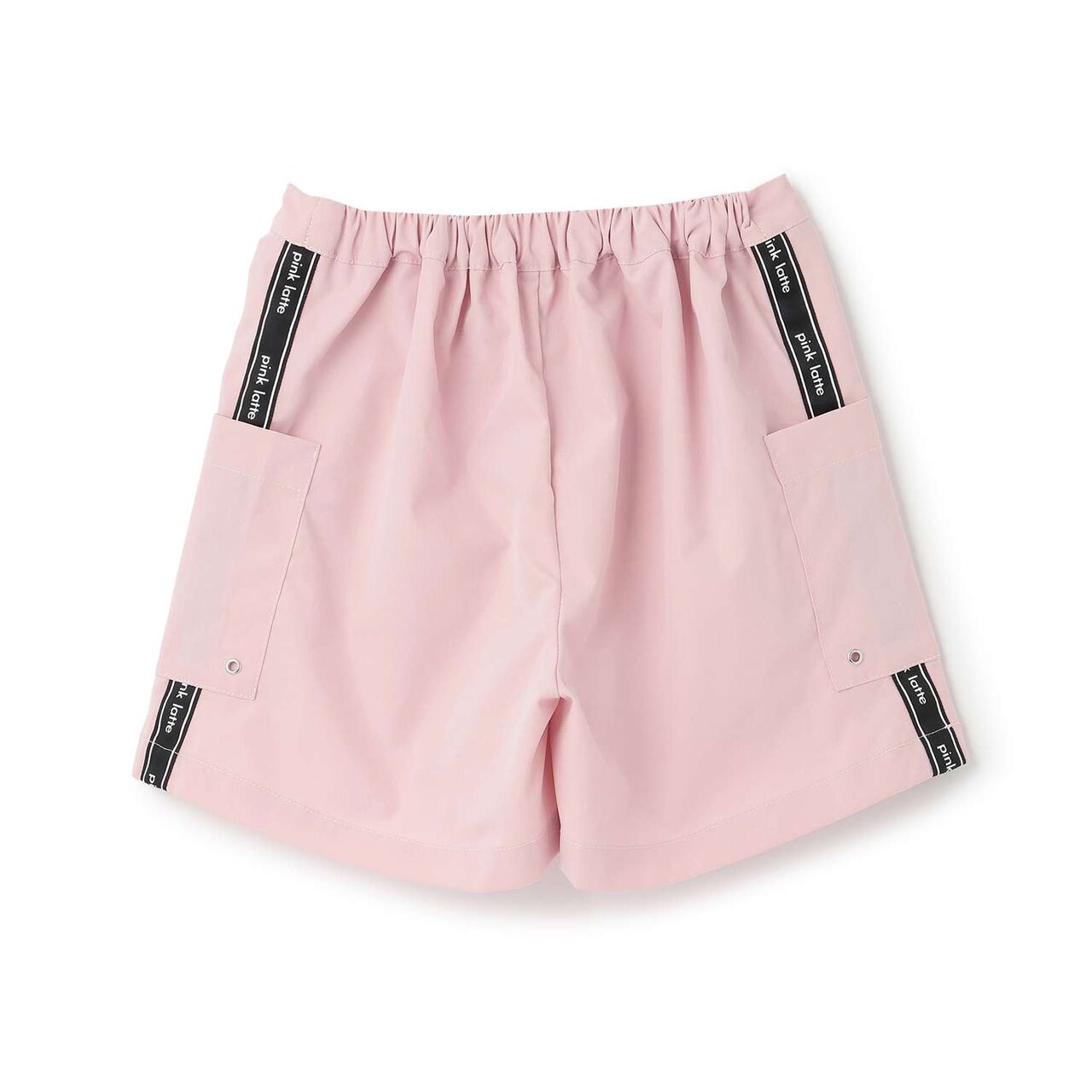 [Land and Water Use] Wrap Skirt Shorts,Black, large image number 1
