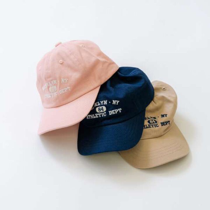 College Logo Embroidered Cap,Navy, medium image number 1