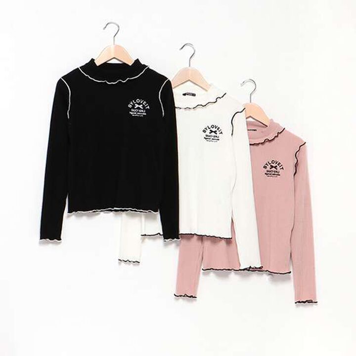 Mellow Frill T-Shirt,Moderate pink, medium image number 6