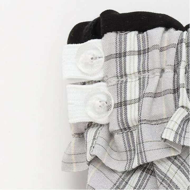 Tiered Frill Skirt with Shorts,Gray, medium image number 21