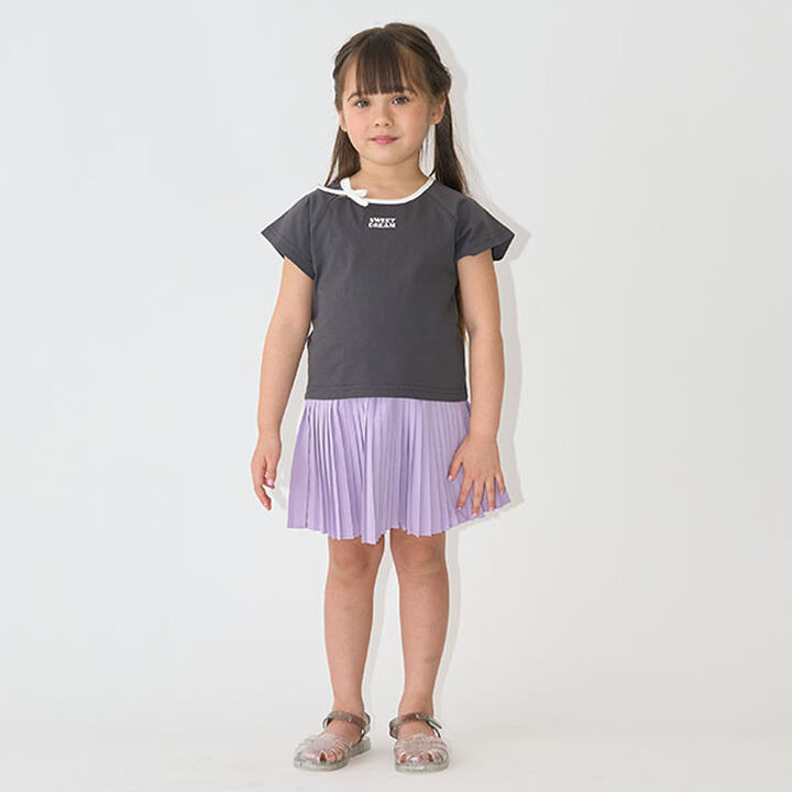 Pleated Skirt (Inner Pants Included),Off white, medium image number 7