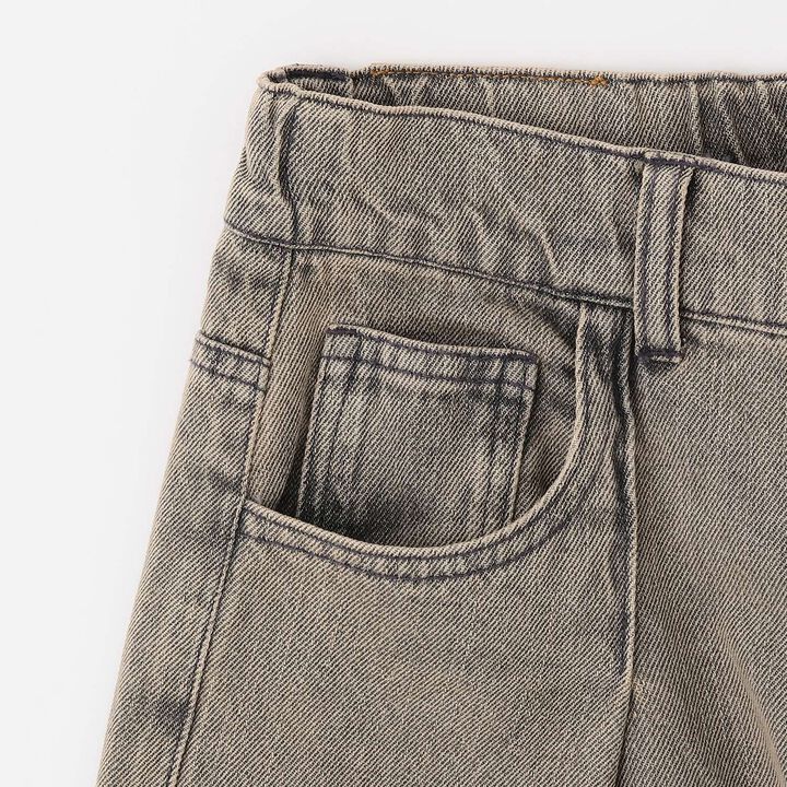 [LTXC] Tack Wide Denim Pants [Set Available],Gray, medium image number 14