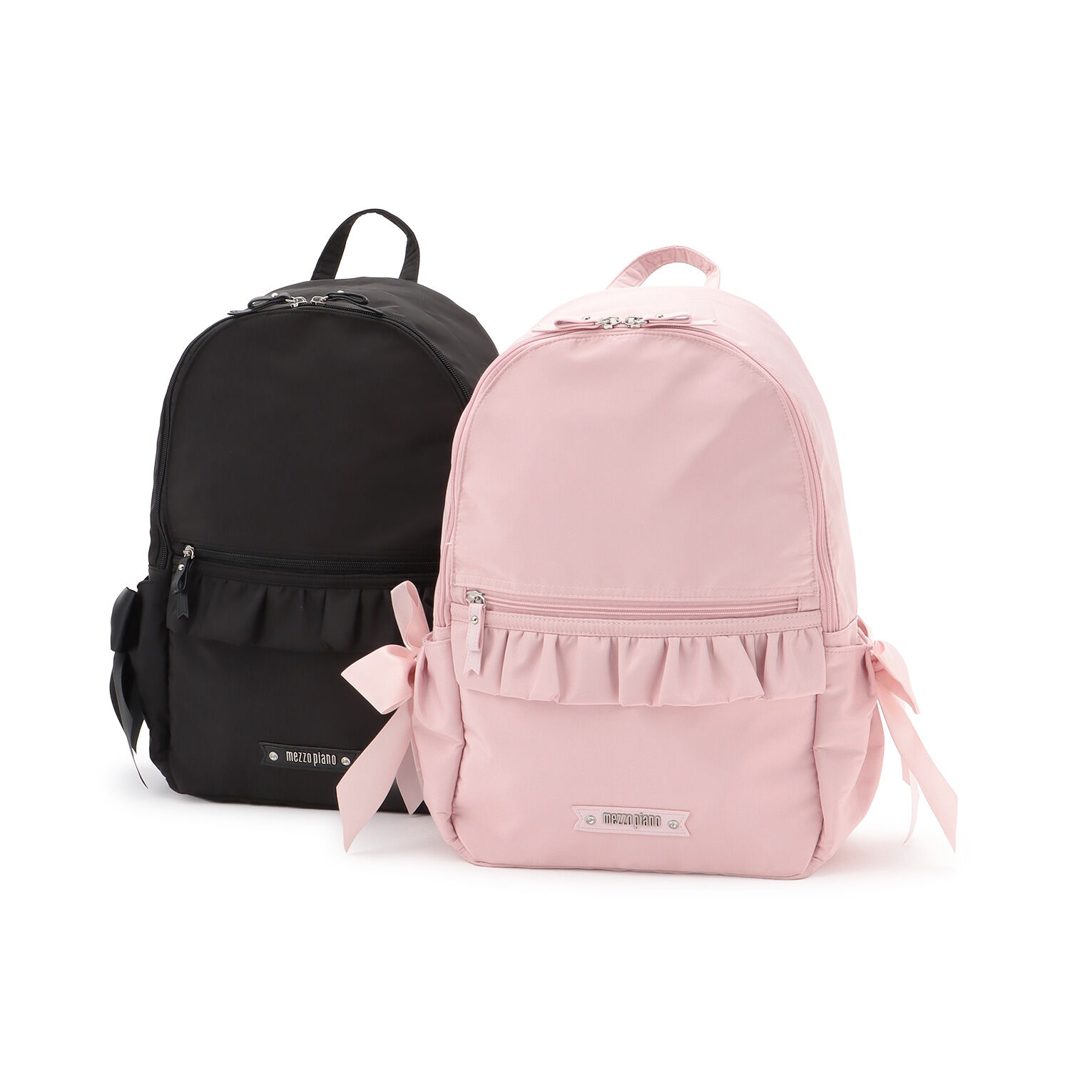 Mezzo Piano Mom Frill Ribbon Mother's Backpack, Approx. 20L