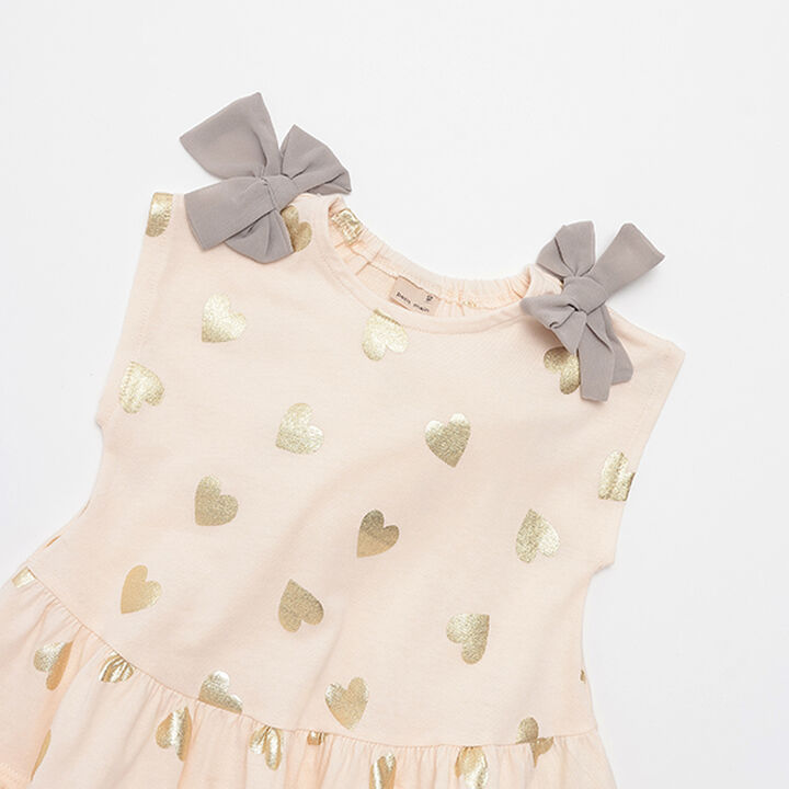 Cool Touch Foil Heart Cut Tunic,Navy, medium image number 2