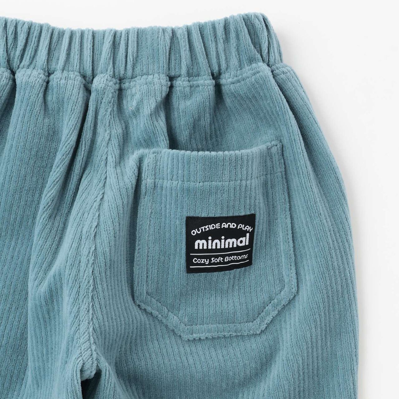 Knit Cord Pants,Moss green, large image number 5