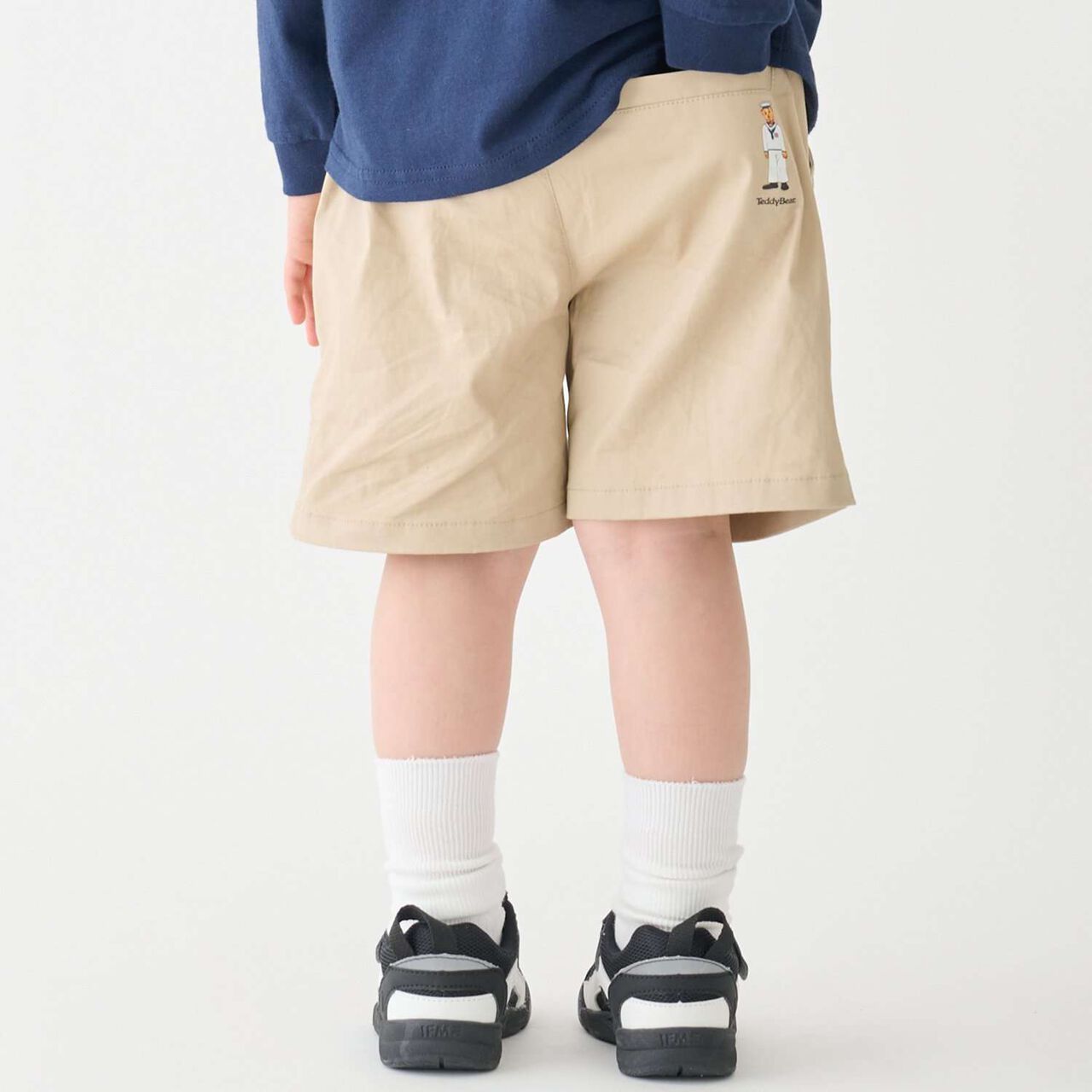 Teddy Bear Half Pants,Navy, large image number 1